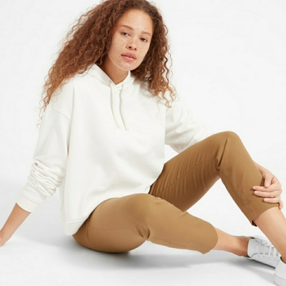 Everlane Sweaters - EVERLANE Classic French Terry Square Hoodie sz M